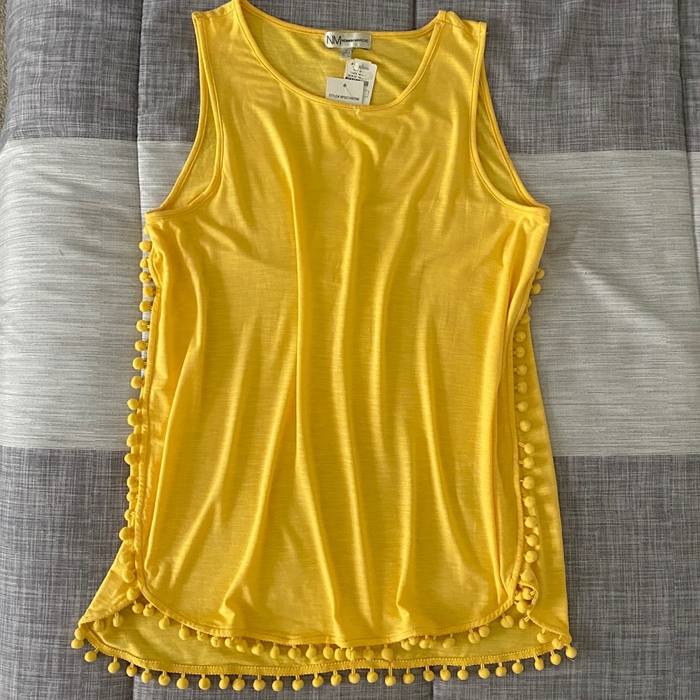 NIEMAN MARCUS POMPOM COVERUP